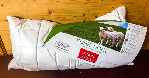 Hefel Pure Wool Schafwollkissen
